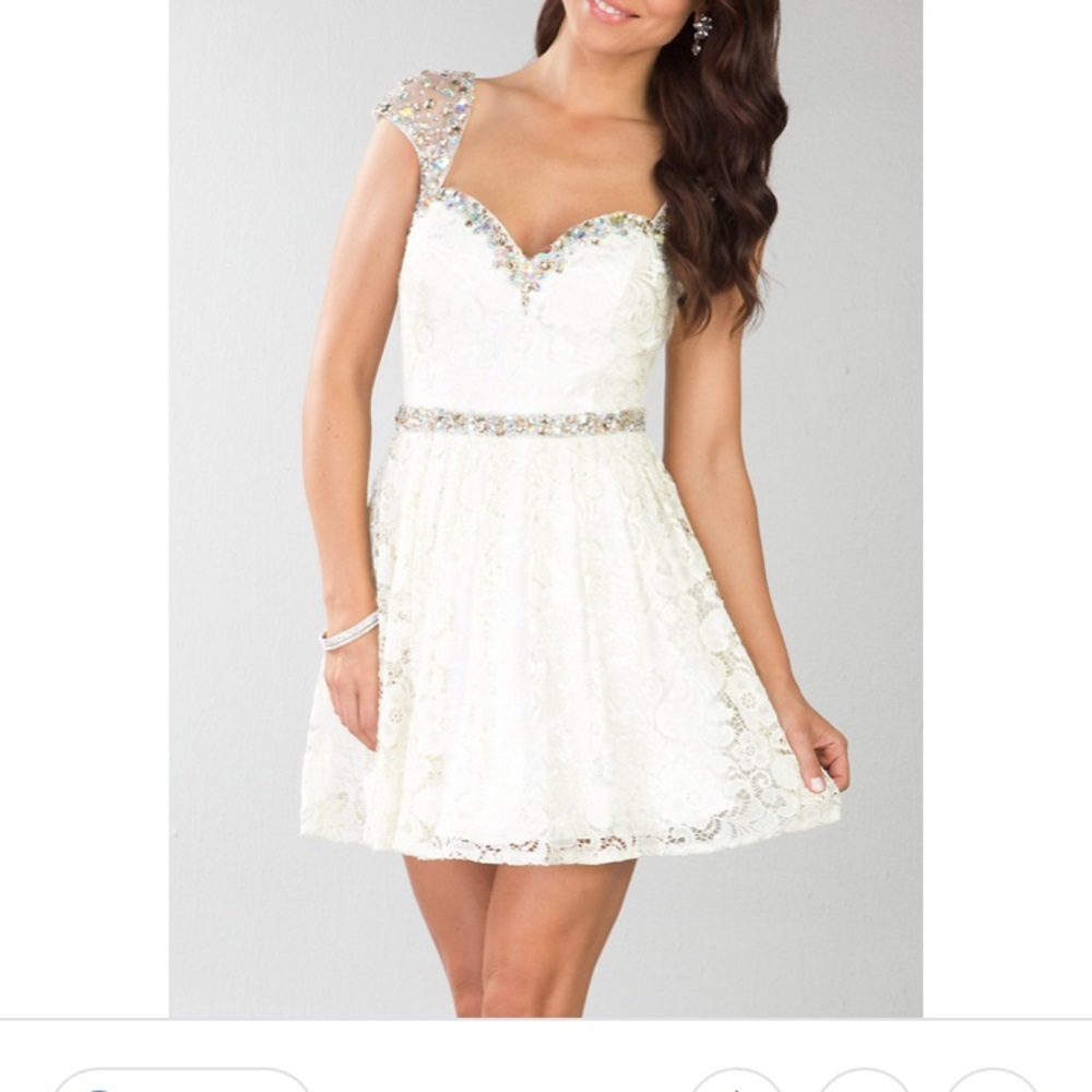 Ivory Prom Dress